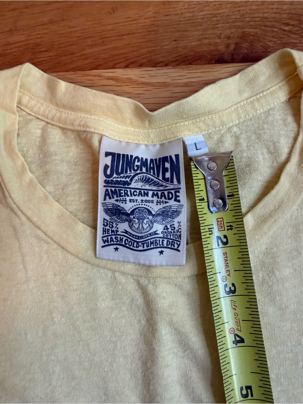 Jungmaven Women’s Lorel Crop Short Sleeve Shirt — image 4 of 5